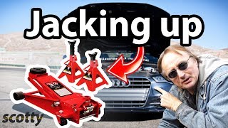 How to Jack Up Your Car The Right Way [upl. by Marjory216]