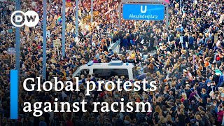 George Floyd killing sparks worldwide protests against racism  DW News [upl. by Yug]