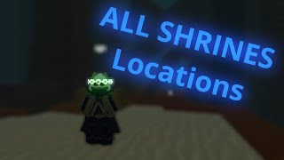 All Shrines Locations  Deepwoken [upl. by Yatnoed]