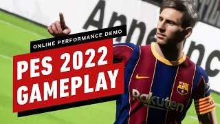 PES 2022 Online Performance Test Demo Gameplay [upl. by Lenwood840]