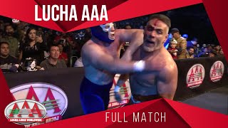 Lucha ESTELAR en JAULA  Triplemanía Regia [upl. by Asoramla64]