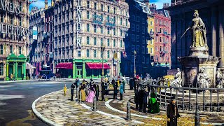 Victorian London Street 1868 [upl. by Nnylirej774]