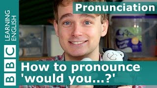 Pronunciation How to pronounce would you [upl. by Alathia]