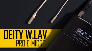 DEITY WLav Pro amp Micro Lavalier Microphones [upl. by Irihs448]