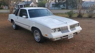 1985 Oldsmobile Cutlass Supreme Diesel [upl. by Necyrb]