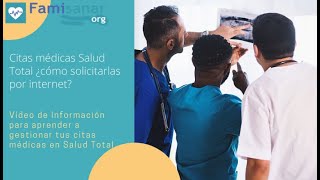 Salud Total citas médicas ¿Cómo se piden por internet [upl. by Ahtamas280]