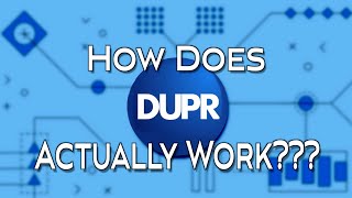 Data Scientist Explains How DUPR Algorithm Works [upl. by Stephani702]