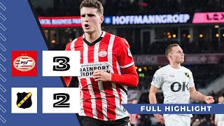 PSV Eindhoven  NAC Breda  32  Highlights  Eredivisie 202425  PSV Breda [upl. by Laohcin]