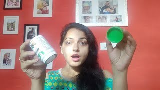 Review Of OZiva Hair Vitamins With DHT Blocker Omega 3 Iron amp Biotin [upl. by Kevon563]