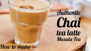 Chai Tea Latte recipe  better than Starbucks [upl. by Osmo387]