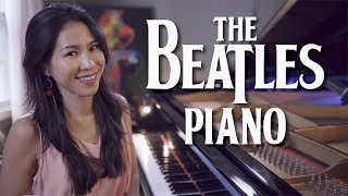 Blackbird Beatles Piano Cover with Improvisation [upl. by Celia624]