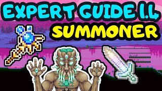 TERRARIA EXPERT SUMMONER PROGRESSION GUIDE 10 Terraria Expert Moonlord Guide Lunar Event guide [upl. by Esdnil852]