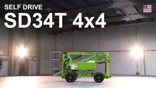 SD34T 4x4 Product Video  Self Drive Work Platform from Niftylift [upl. by Wootten]