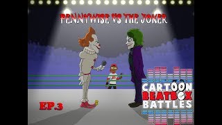 Pennywise VS The Joker  Cartoon Beatbox Battles [upl. by Nylsirhc]