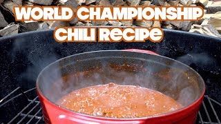 National Champion Chili Recipe 2018 [upl. by Kono]