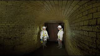 Explore Londons sewer network in 360 [upl. by Born]