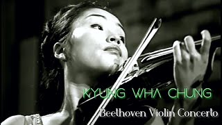 Kyung Wha Chung plays Beethoven violin concerto 1972 [upl. by Ohl]