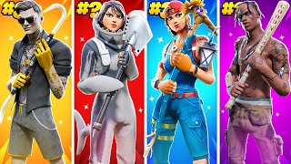 40 SWEATIEST Skin Combos In Fortnite [upl. by Ardnoek]