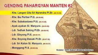 GENDING PAHARGYAN MANTEN 2 [upl. by Cuthbertson]