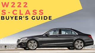 20142020 Mercedes SClass W222 Buyers Guide Specifications Options Technology Common Problems [upl. by Mei]