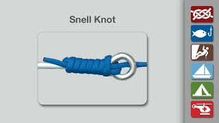 How to Tie a Snell Knot  Fishing Knots [upl. by Guinna]