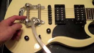 Bigsby B5 and Vibramate Installation [upl. by Lledraw526]