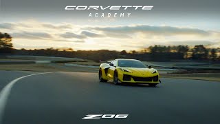 2023 Corvette Z06 Corvette Academy  Trailer  Chevrolet [upl. by Goodkin]