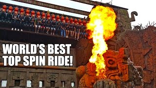 Talocan  Worlds Best Top Spin Ride Phantasialand Germany [upl. by Lose]