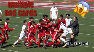 Soccer Game Gets Out of Control  Hoover vs Central High School Boys Soccer [upl. by Edla]