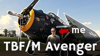 Inside The Cockpit  TBFM Avenger [upl. by Reagen701]