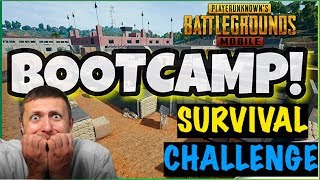 Bootcamp Survival Challenge PUBG Mobile  Live Insaan [upl. by Annahs]