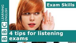 Exam Skills 4 tips for listening exams [upl. by Alletsyrc]