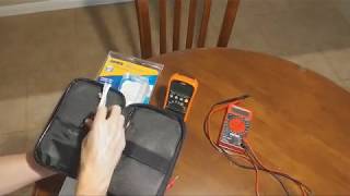 Harbor Freight AMES DM600 Multimeter Review [upl. by Nwahser]