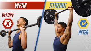 How To Get A Stronger Overhead Press FIX THIS [upl. by Christean802]