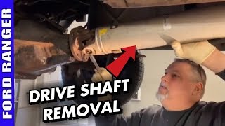 How To Remove Ford Ranger Drive Shaft 20012011 [upl. by Griffy]