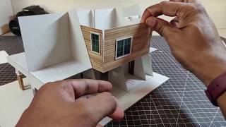 TIME LAPSE  MODERN BUILDING DESIGN  26x36 Building MODEL MAKING [upl. by Consolata]