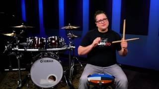 Six Stroke Roll  Drum Rudiment Lesson Drumeo [upl. by Kalin]