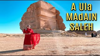 Madain Saleh HEGRA Dec 2020  Saudi Arabias Wonder  Al Ula  URDU  HINDI  مـدائـن صـالـح [upl. by Arabelle]