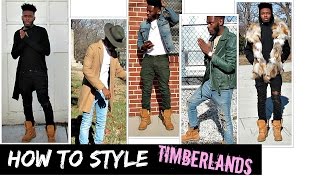 How to Style Timberland Boots  Outfit Ideas [upl. by Folger]