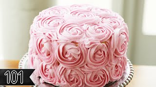 Five Beautiful Ways To Decorate Cake [upl. by Roxanne]