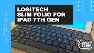 Logitech Slim Folio iPad 7th Generation review [upl. by Hamlani]