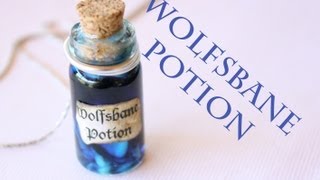 Wolfsbane  Harry Potter Potion Ep  6  Bottle Charm Tutorial [upl. by Cia]