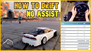 How to Drift on Wheel  CarX Drift Racing Settings Tune Initiation PART 12 [upl. by Hime]