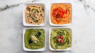 Hummus 4 Ways [upl. by Yetac181]