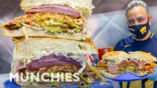 The Biggest Tortas in NYC  Street Food Icons [upl. by Matthias]