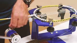 How to string a Badminton Racket [upl. by Groark]