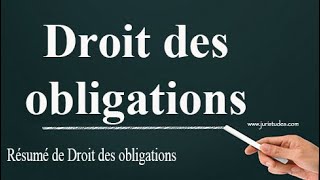 Droit des obligations [upl. by Gine129]