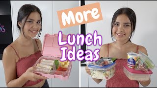 More Quick and Easy School Lunch Ideas  Graces Room [upl. by Lrem]