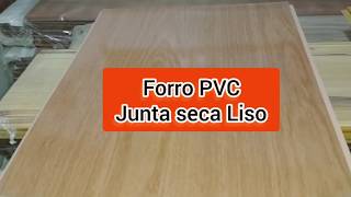 Forro de PVC Junta seca que imitam a madeira [upl. by Ogirdor]