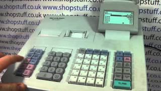 How To Program A Sharp XEA307  XEA407 Cash Register [upl. by Lanny]